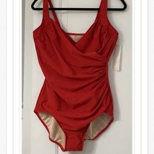 Talbots Size 10 Miraclesuit Sanibel Swimsuit NWOT